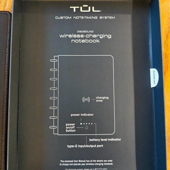 TUL Wireless Charging Notebook - Picture 4 of 7